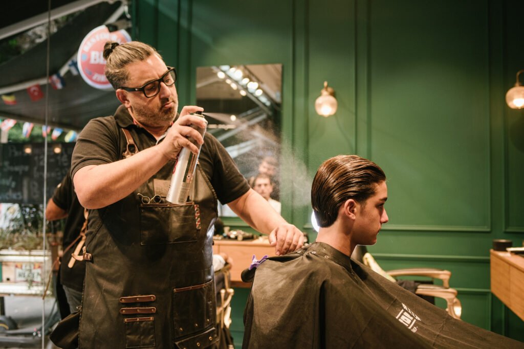 Classic haircut Manhattan