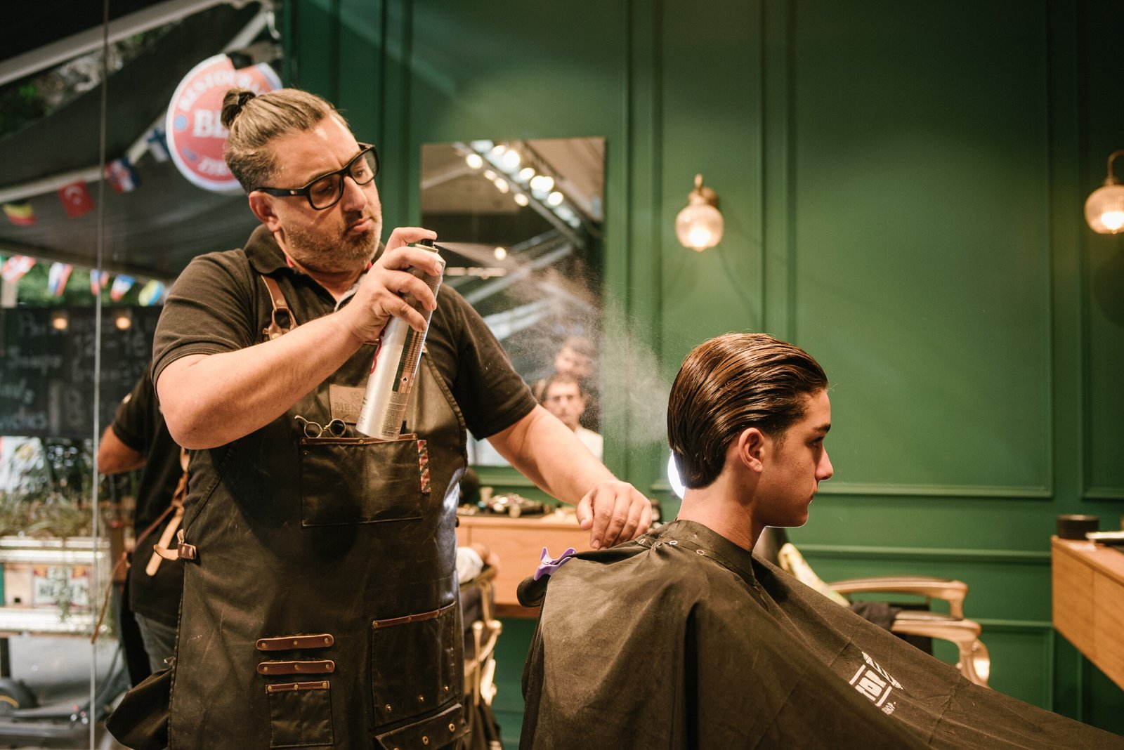 Classic haircut Manhattan